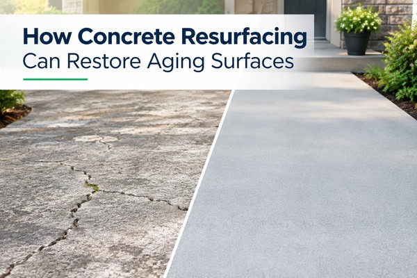 How Concrete Resurfacing Can Restore Aging Surfaces